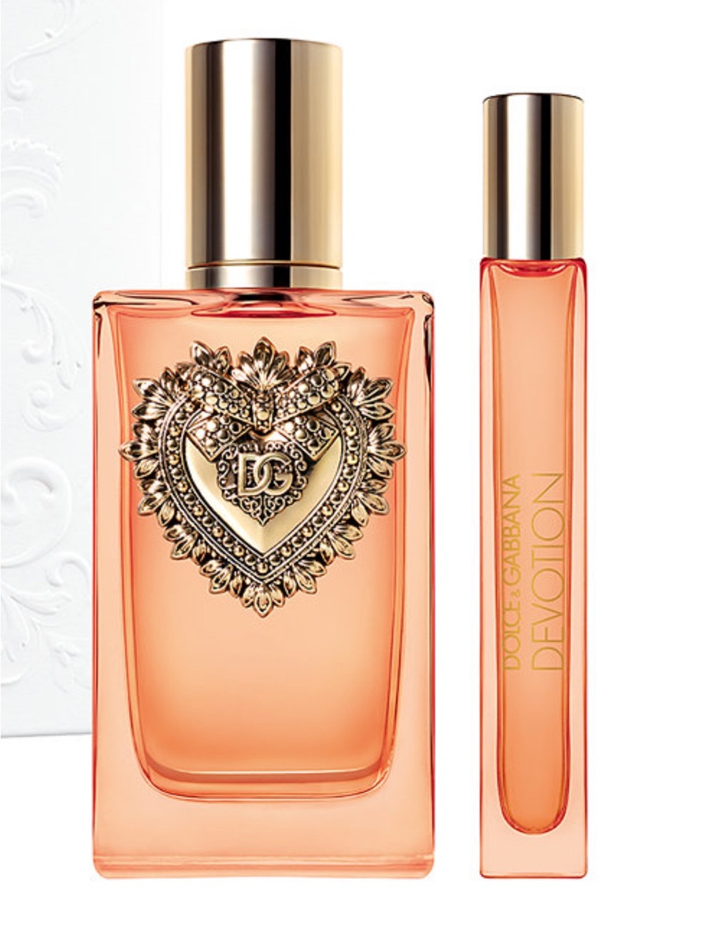 Dolce & Gabbana Devotion Perfume Set - Coral & Gold